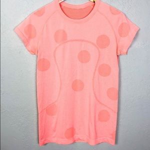 LULULEMON swiftly tech polka dot shirt
